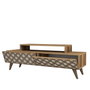 Hanah Home Soporte para TV City - Nogal, Crema